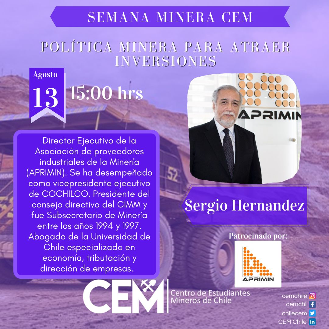 Ponencia Magistral Sergio Hernández - Semana Minera CEM