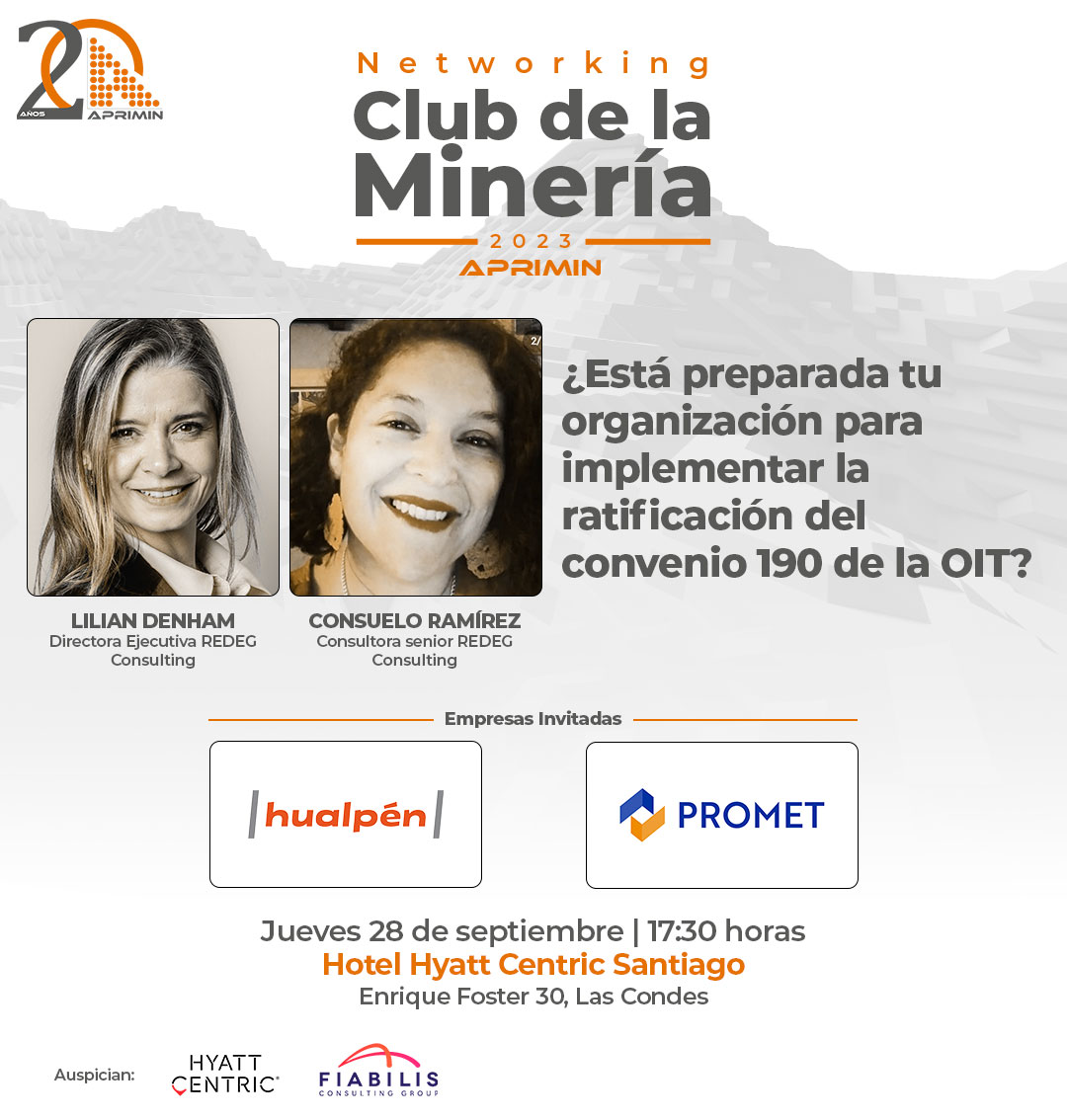 Networking "Club de la Minería" APRIMIN - Septiembre